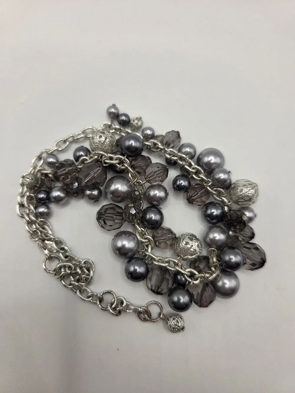 1570. Vintage Premier Design Cluster Necklace